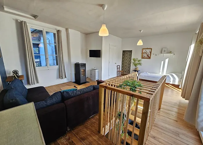 Castle Blue - 7 Personnes - 10 Min Sanctuaire Apartment *